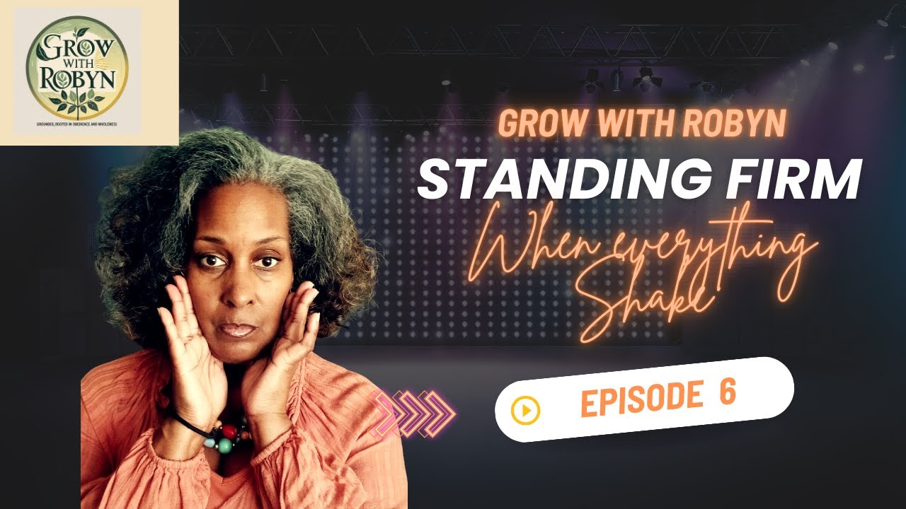 When Everything Shakes....Stand Firm.