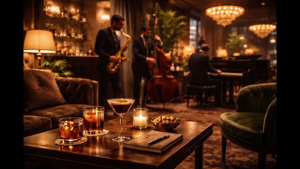 Luxury Jazz for Night Focus | Elegant Chill Music for Work & Relax