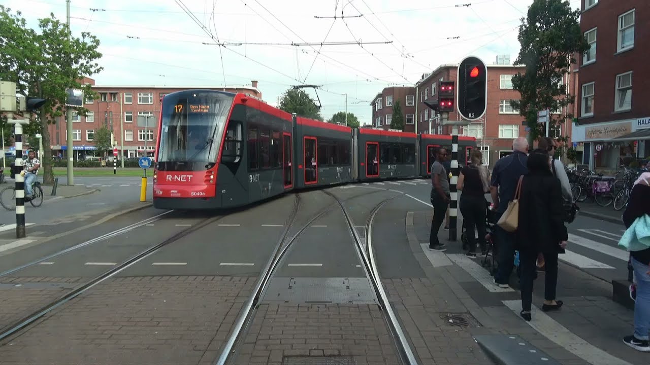 HTM R-NET tramlijn 11-15 Scheveningen Haven - HS/Leeghwaterplein - Nootdorp | Siemens Avenio 5024