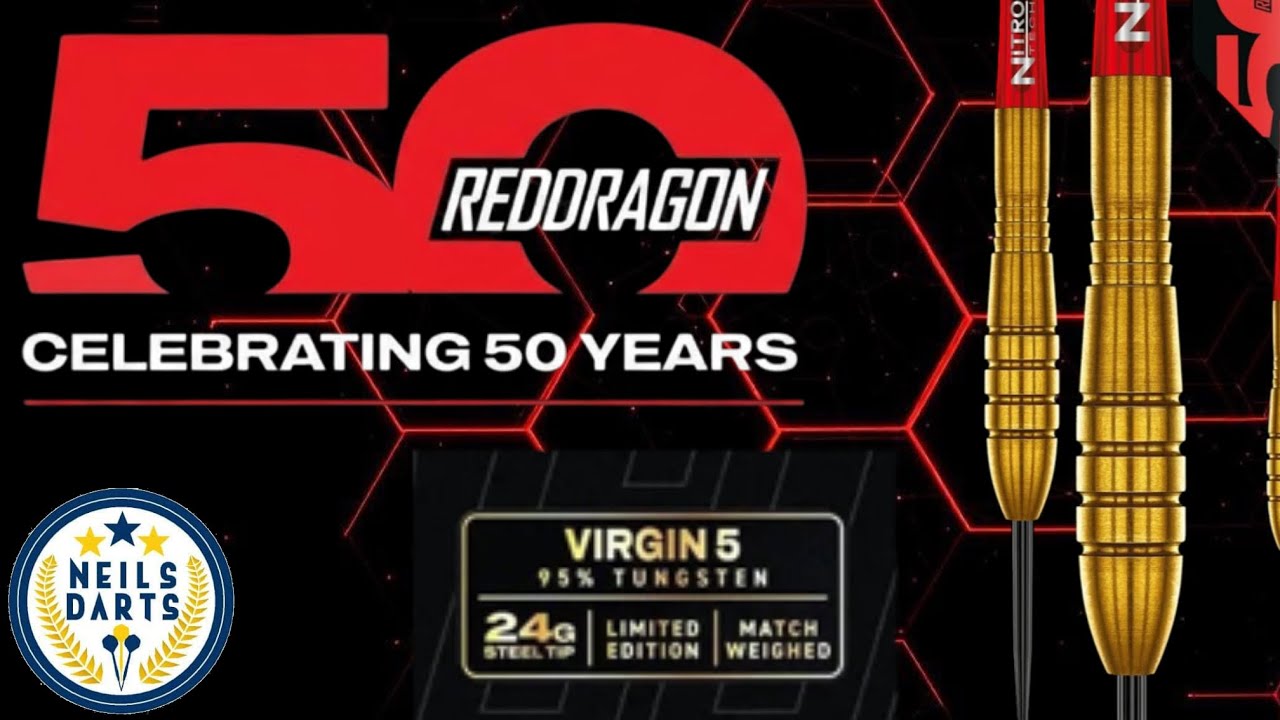 Red Dragon Darts ЗОЛОТАЯ ДЕВА 5