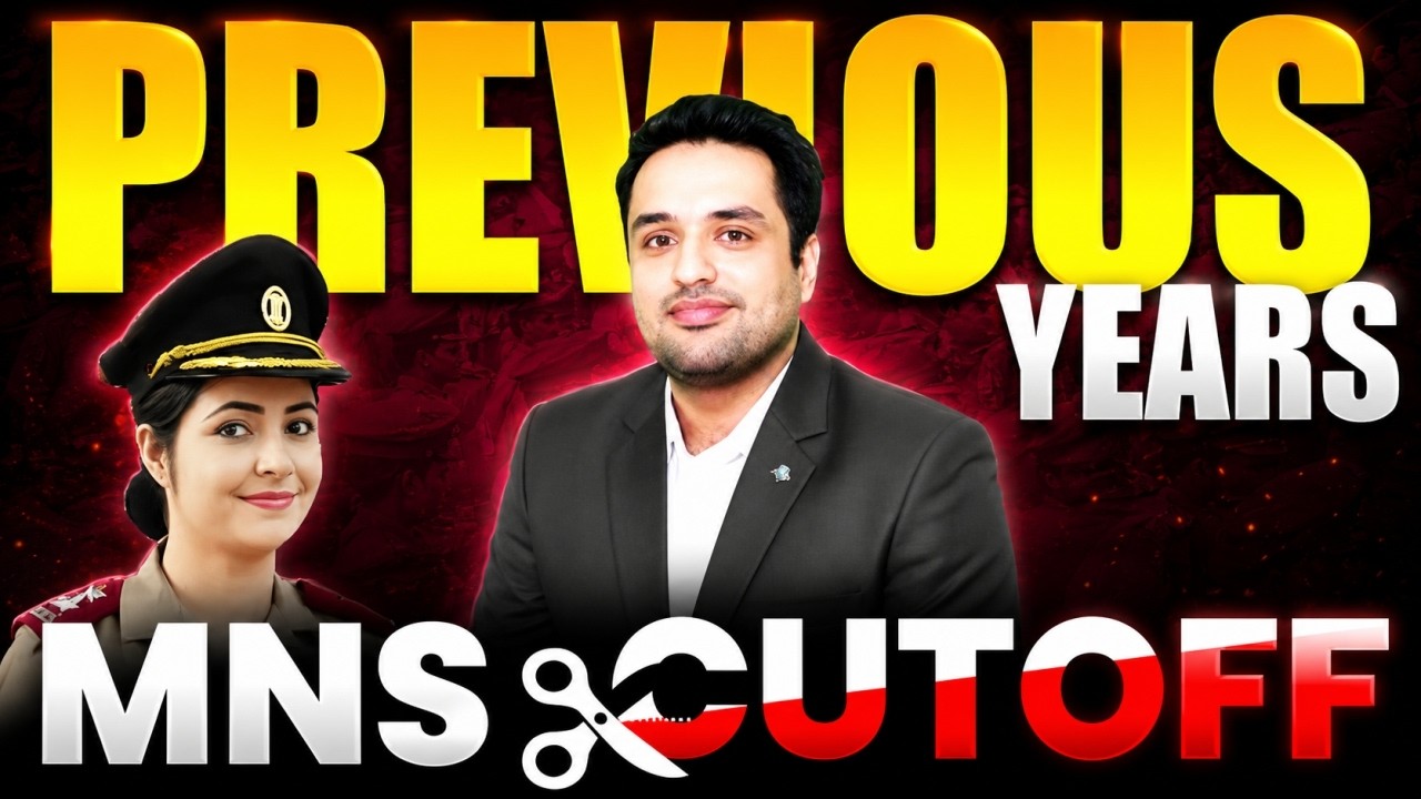 MNS Previous 5 Years Cut-Off Analyzed! ✂️ | What is the Safe Score for MNS 2026 Shortlisting?