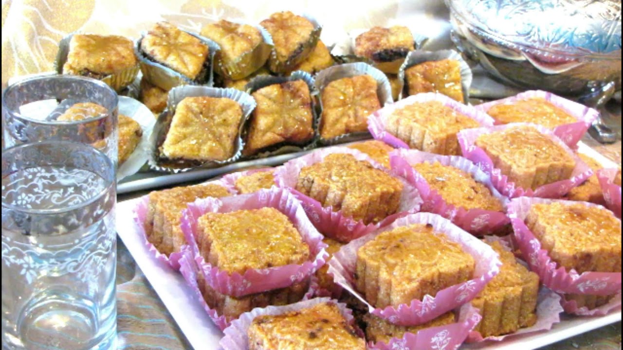 طريقة تحضير مقروط  بشكل الطابع لشهوات رمضان makroute