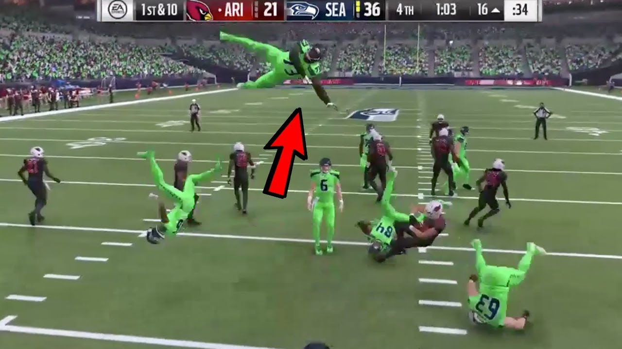 The 10 Funniest Plays From Madden 18