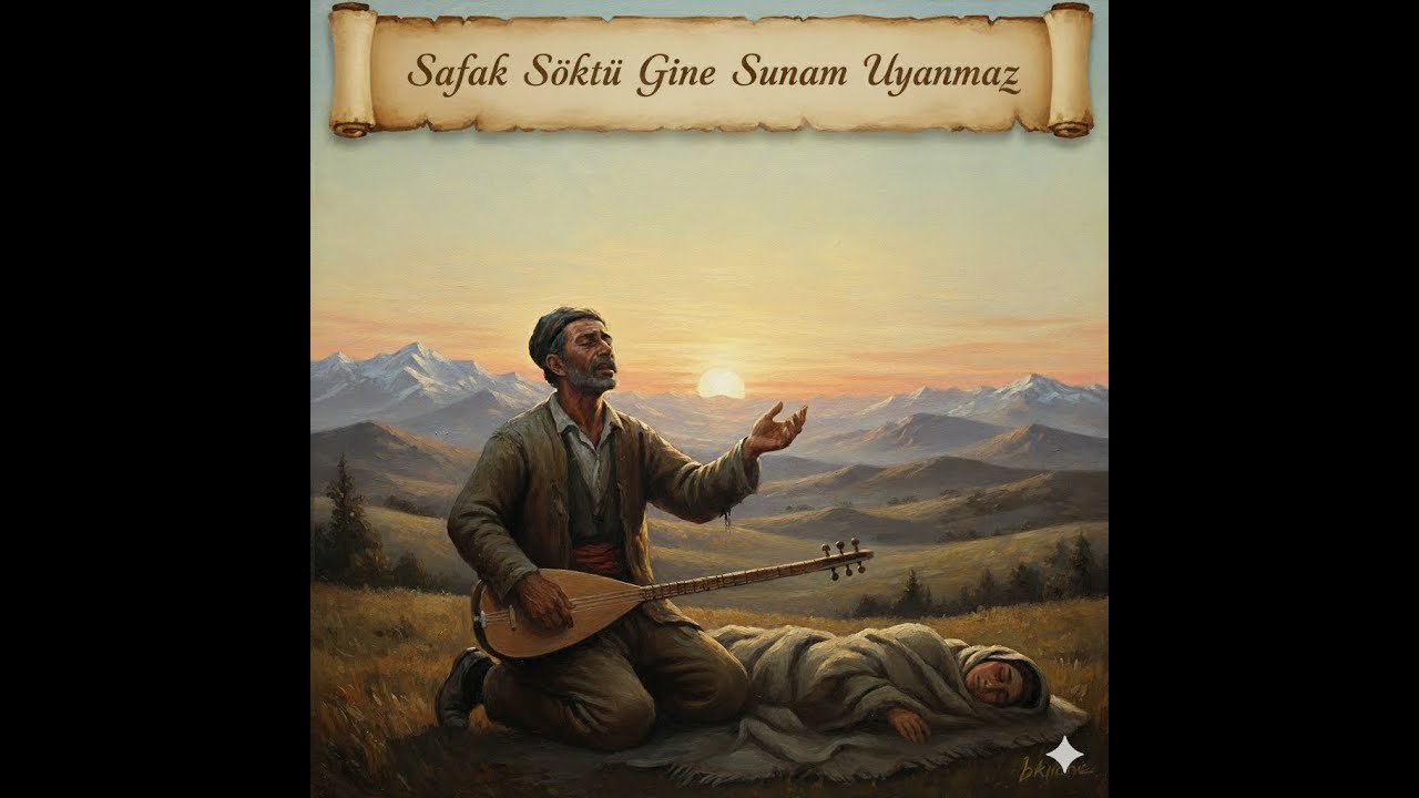 Şafak Vakti Yine Sunam Uyanmaz (Kaynak kişi: Haydar Telhüner, Derleyen: Ali Canlı, Yöre: Erzurum)