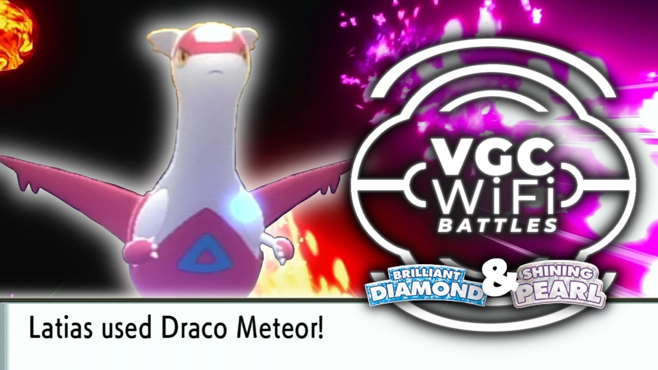 LATIAS DROPS DRACOS! | Pokemon Brilliant Diamond and Shining Pearl VGC Wi-Fi Battles