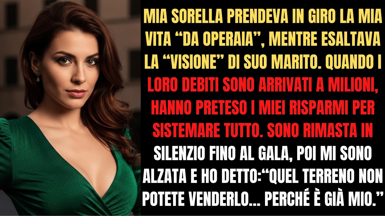 Mia sorella mi umiliava. Poi il finto marito ricco ha provato a rubare i miei soldi...