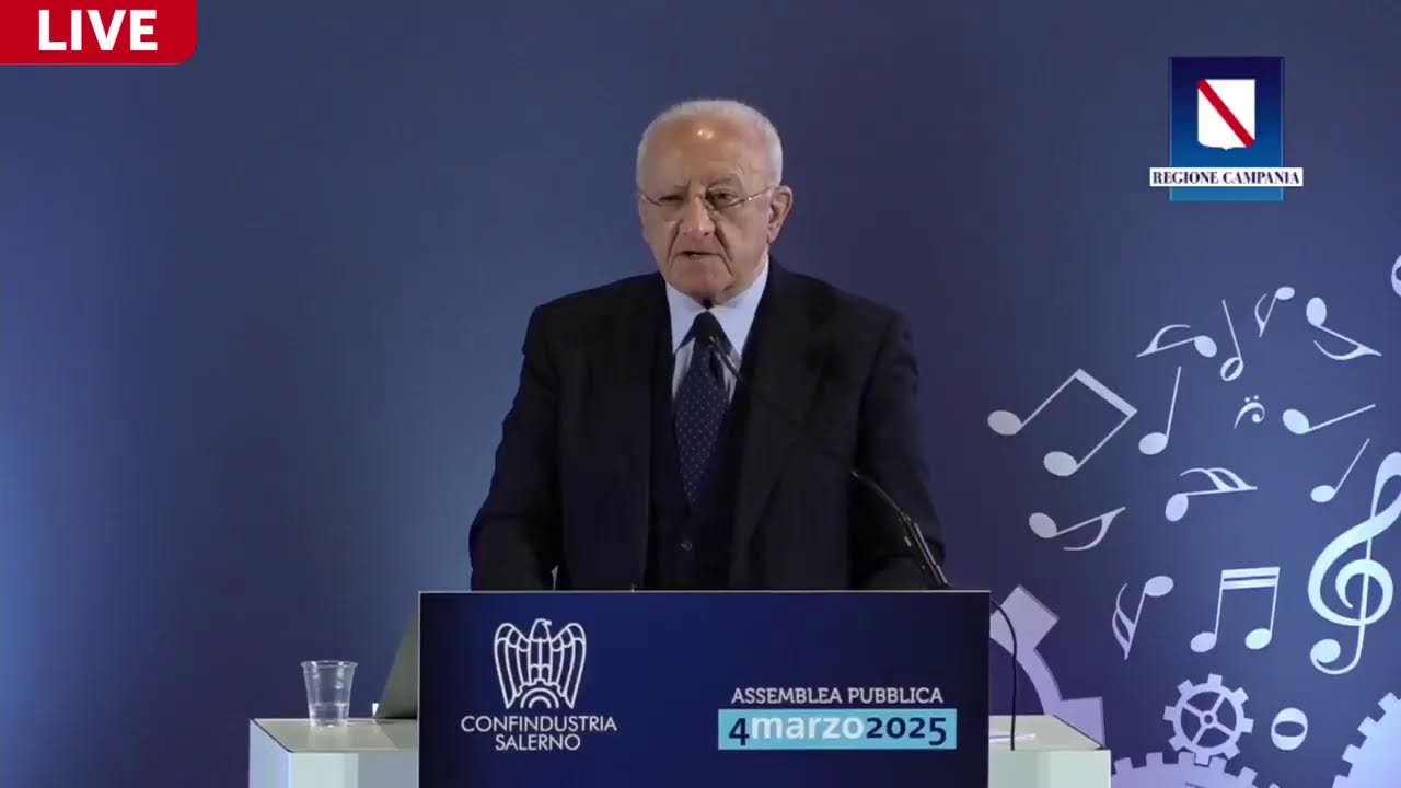 Il mio intervento all'Assemblea di Confindustria Salerno