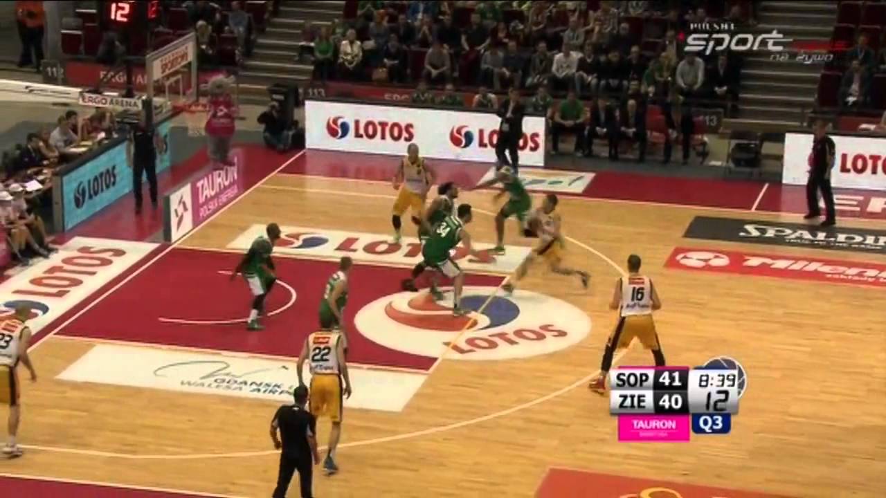 Michal Michalak - 31 pts in Trefl Sopot vs Stelmet Zielona Gora 81-77 (PLK G7, 16.11.2014)
