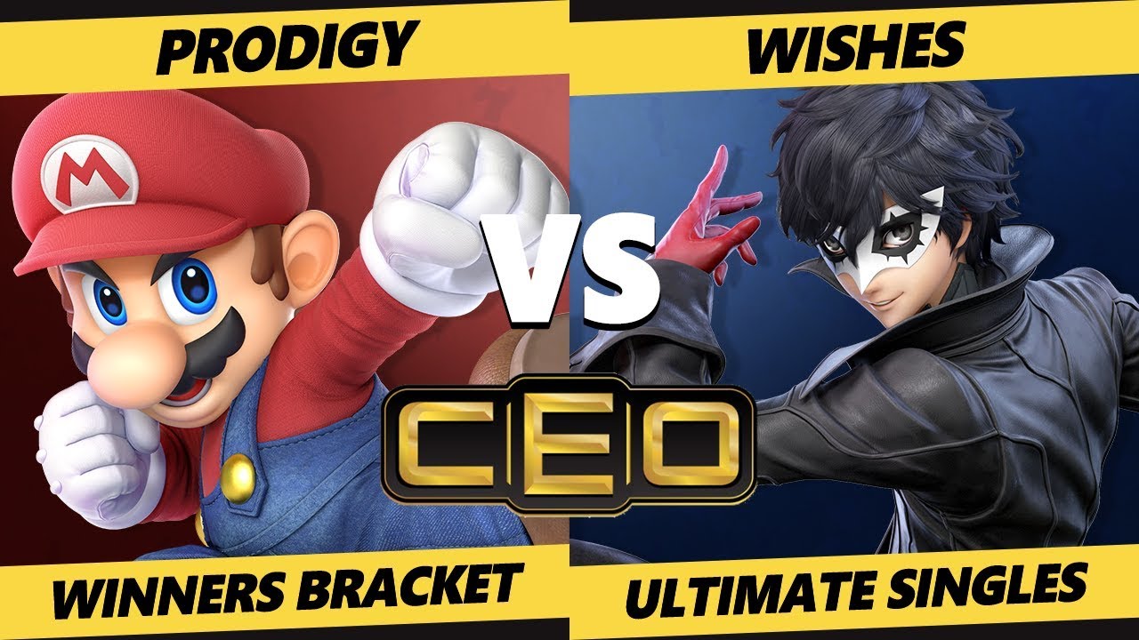 CEO 2019 SSBU - Armada | Prodigy (Mario) Vs. Wishes (Joker) Smash Ultimate Tournament Top 48 Winners