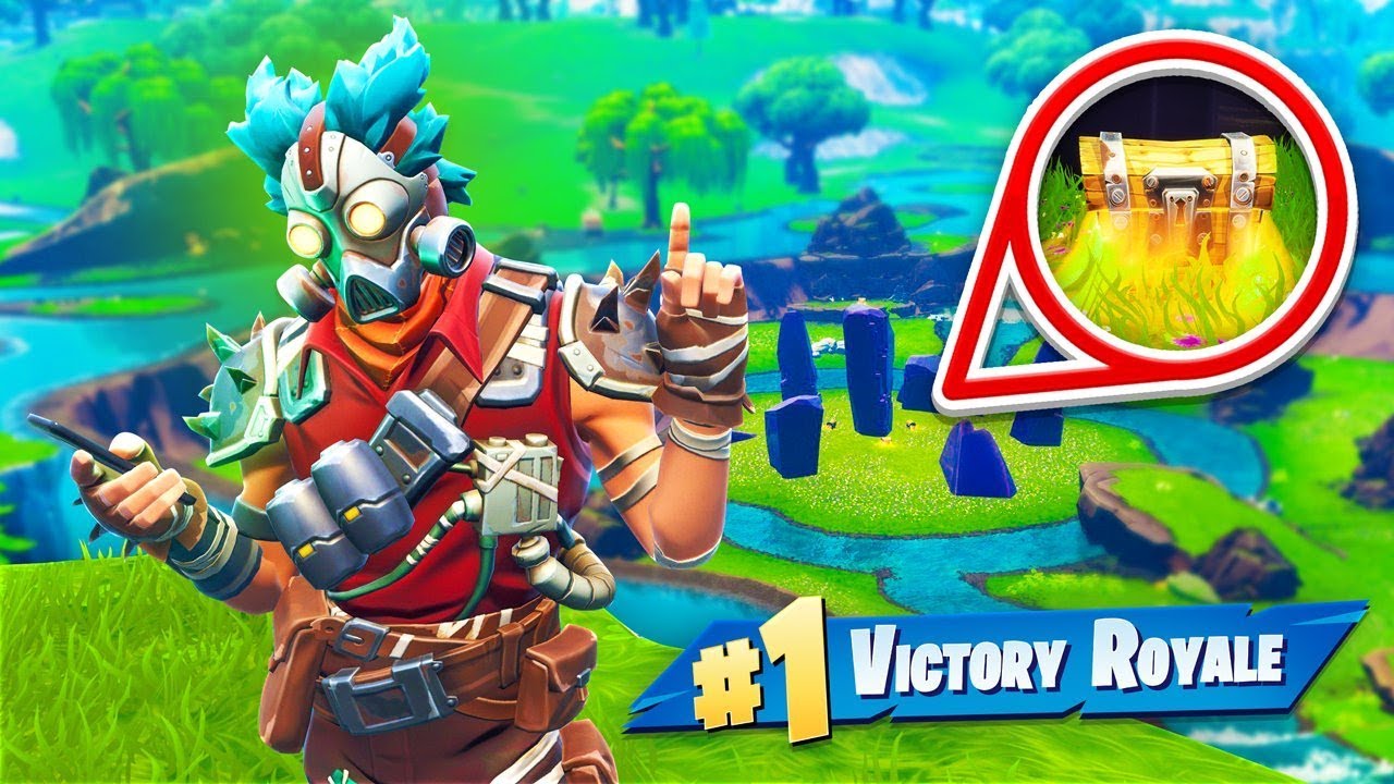 The *NEW* LOOT LAKE CHEST CHALLENGE In Fortnite Battle Royale!