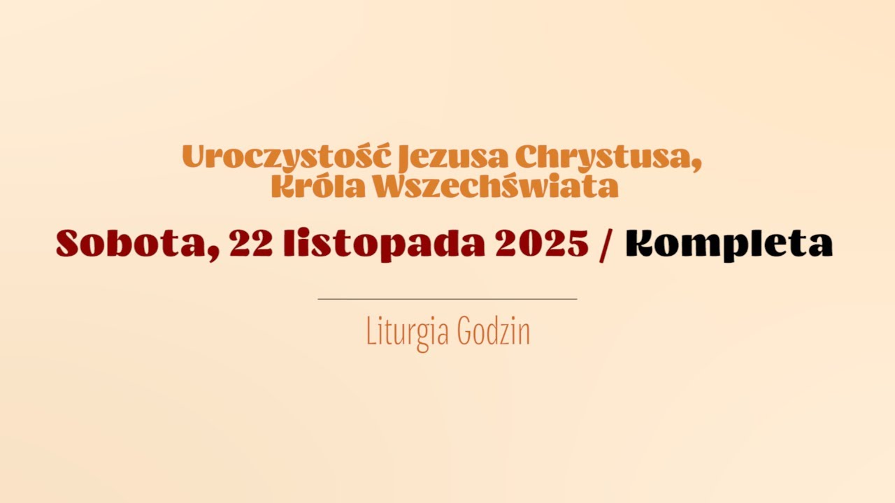 #Kompleta | 22 listopada 2025