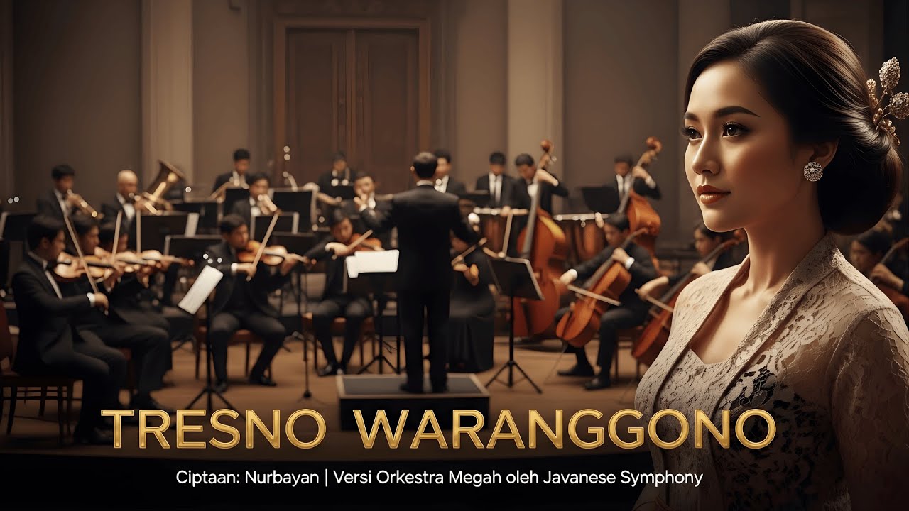 TRESNO WARANGGONO – Orkestra Megah | Ciptaan Nurbayan | Javanese Symphony