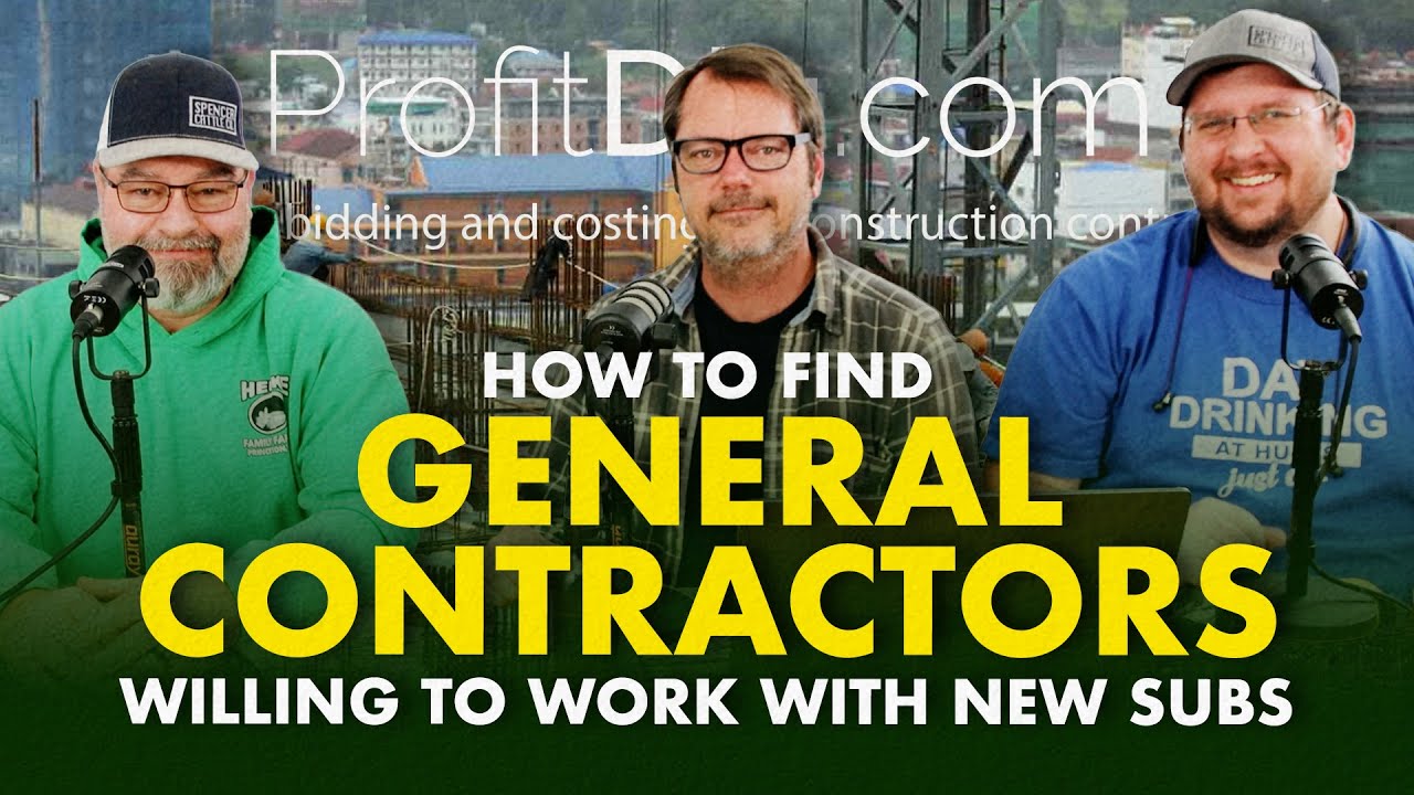 How to Find General Contractors Willing to Work with New Subs