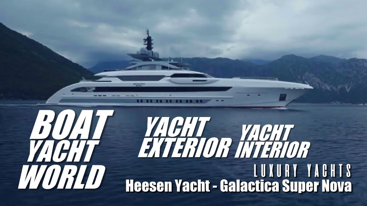 Heesen Yacht - Galactica Super Nova   Mega Yacht #boating #yachting
