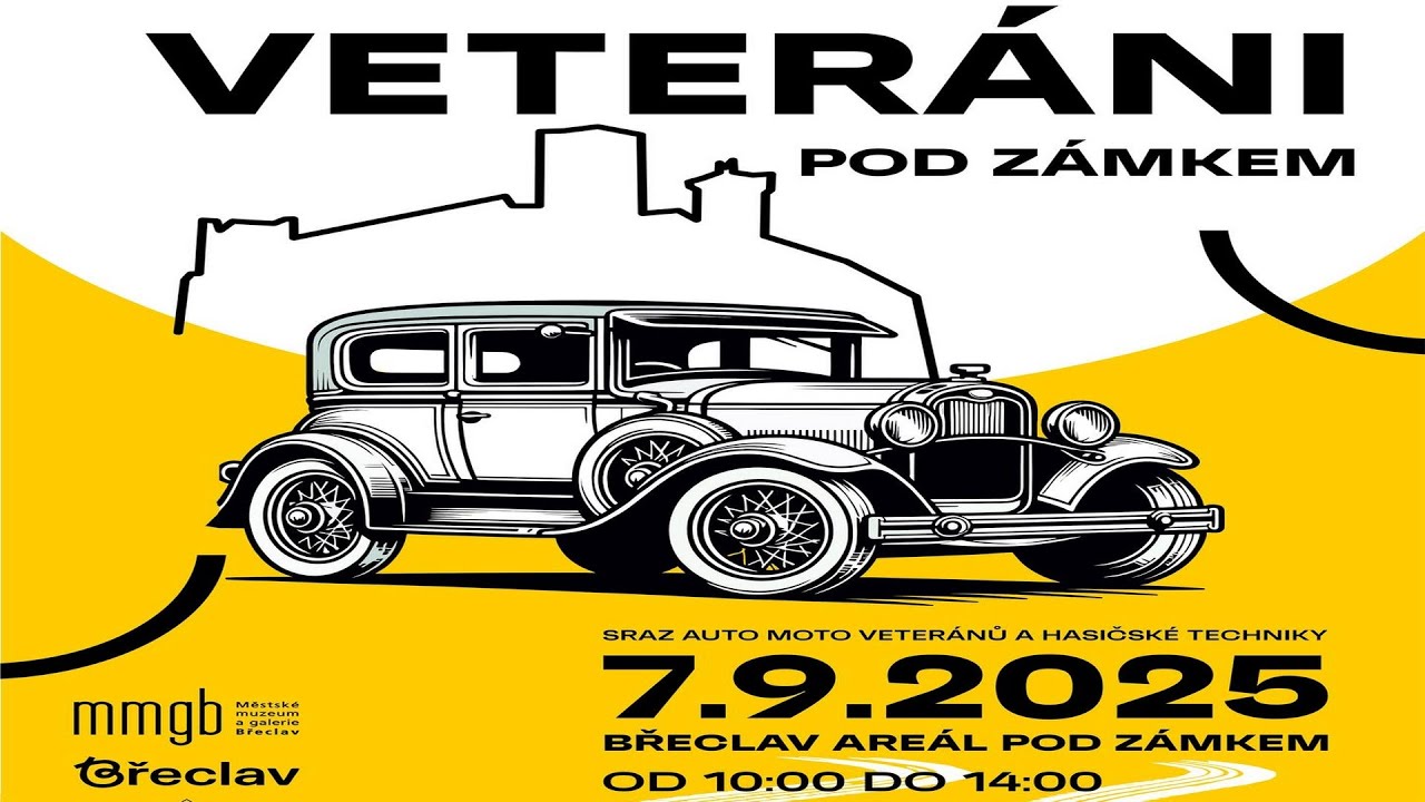 Veteráni pod zámkem Břeclav 2025