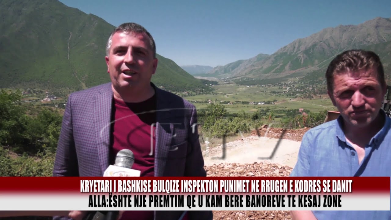 Ruga e Kodrës së Danit në Fushe Bulqize, ne afate optimiste - Bulqiza Tv