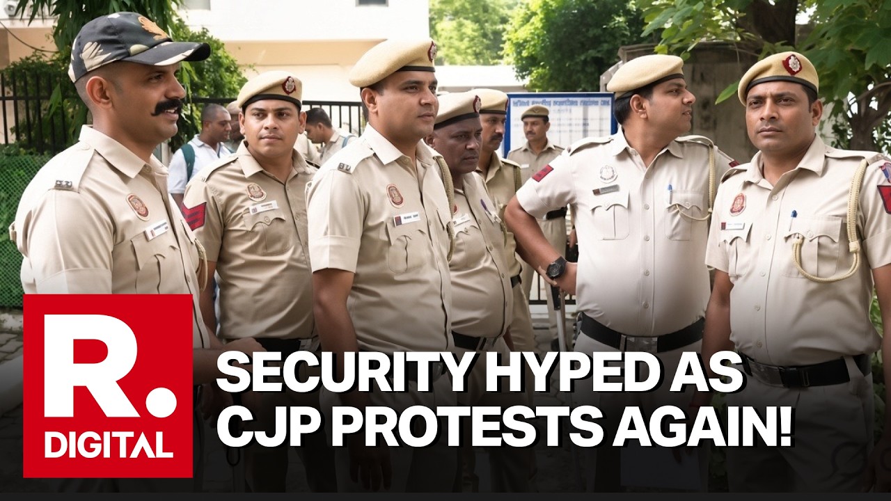 Security Tightened Ahead Of CJP's Second Round Of Protests At BCI | On Camera | New Delhi