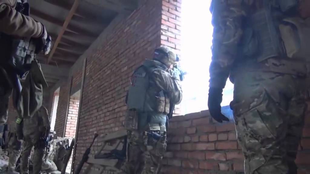 Спецоперация в городе Хасавюрт (31.03.15)