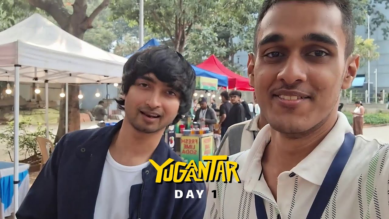 This is How I Met @IqlipseNova at Yugaantar ’25 | Day 1 Vlog | Sanidhya B Padhy