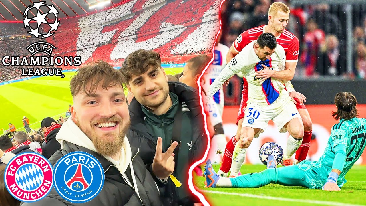 FC Bayern vs. Paris St. Germain - UCL Stadionvlog 😱 | Mbappé & Messi enttäuschen... | ViscaBarca