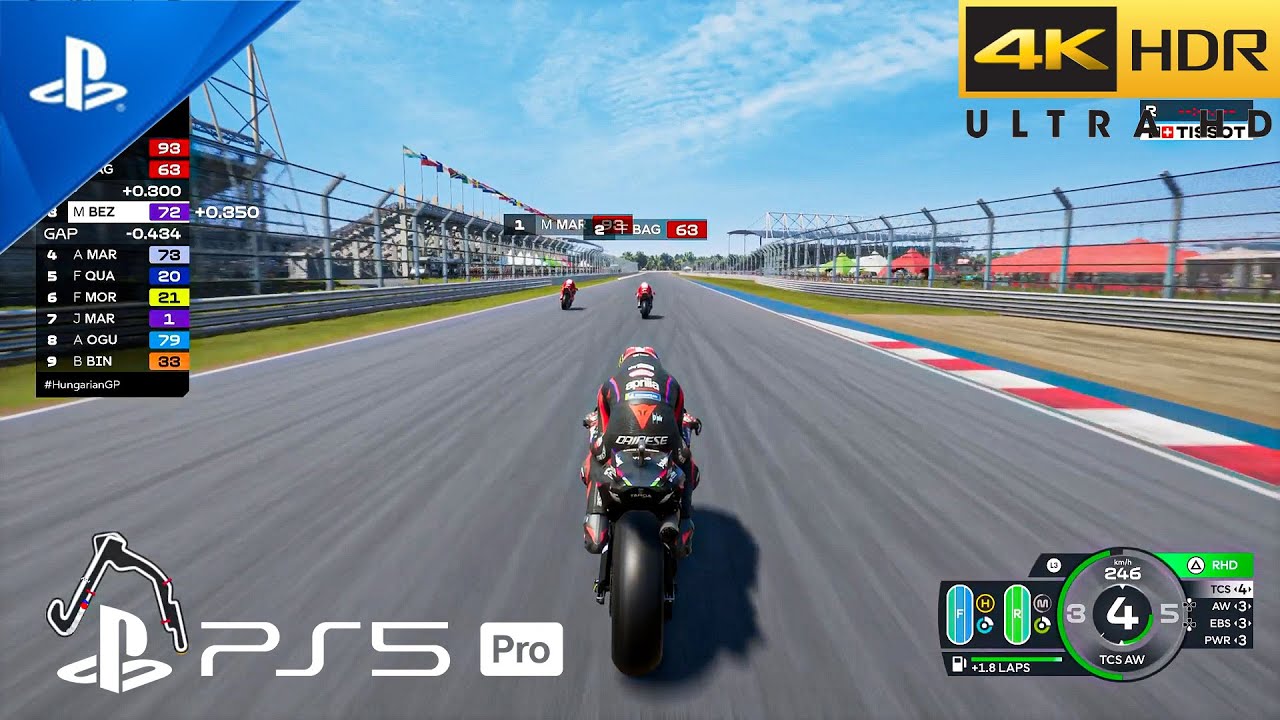 MotoGP 25 - 100% Realistic Difficulty | Grand Prix - Hungary (PS5 Pro) Gameplay [4K 120FPS]