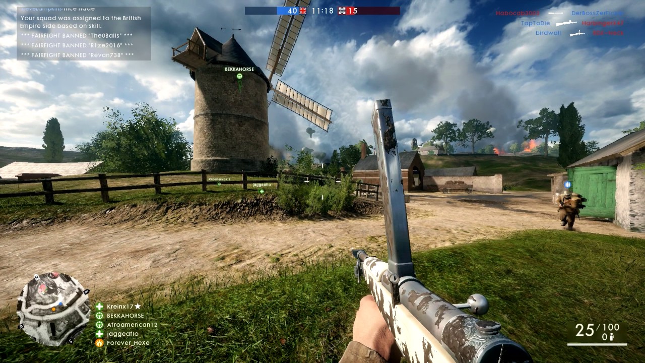 Last Battlefield 1 Video | Automatico on St. Quentin Scar | 19-0