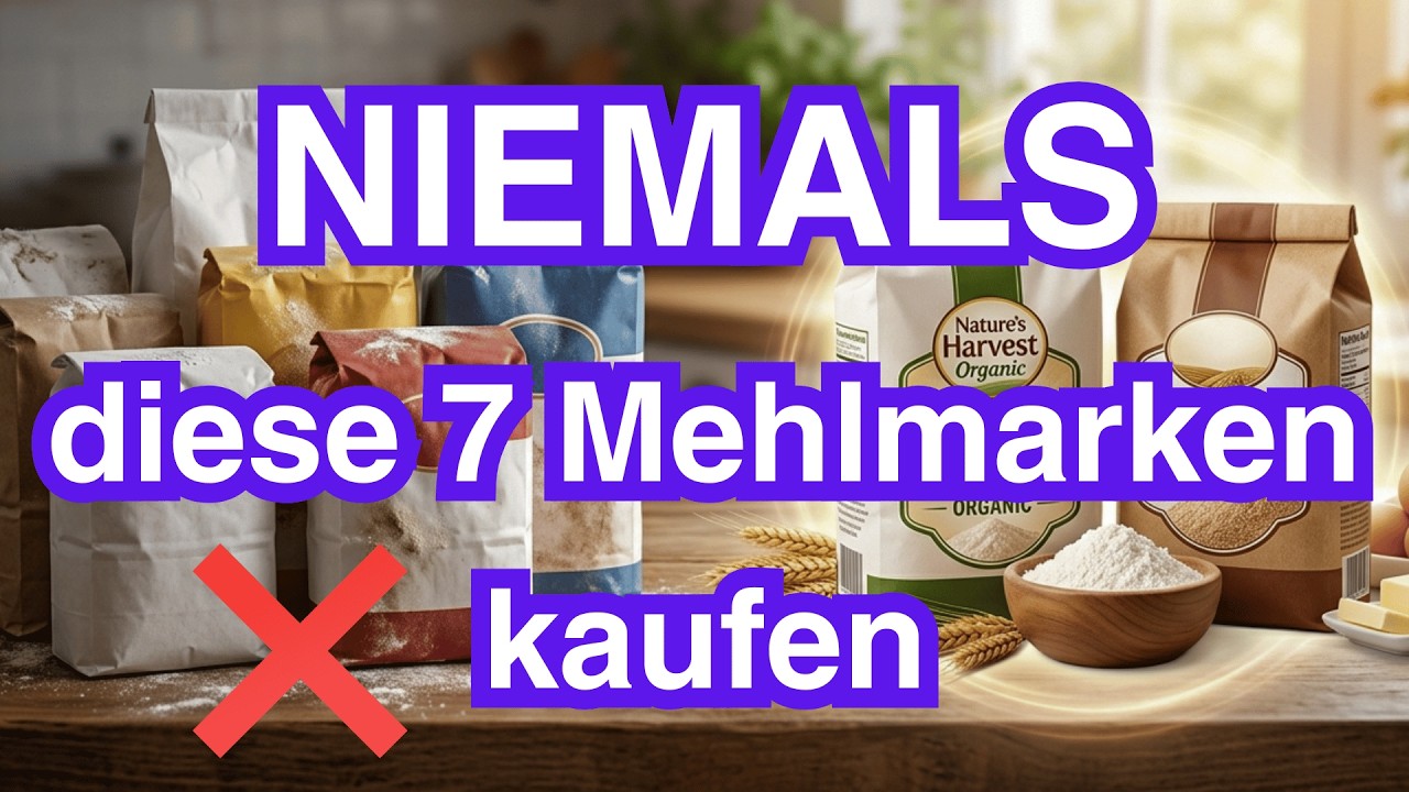 Diese 7 Mehlmarken solltest du UNBEDINGT meiden – und 2 sind wirklich sicher