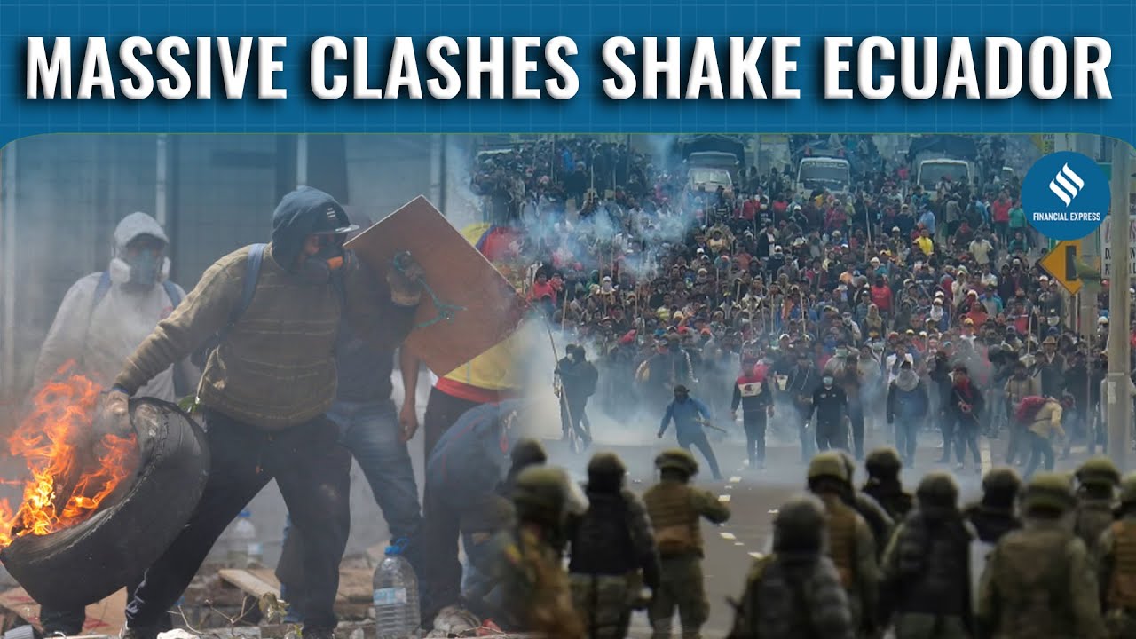 Clashes in Quito: Protesters Demand President Noboa&rsquo;s Resignation | Ecuador Unrest 2025