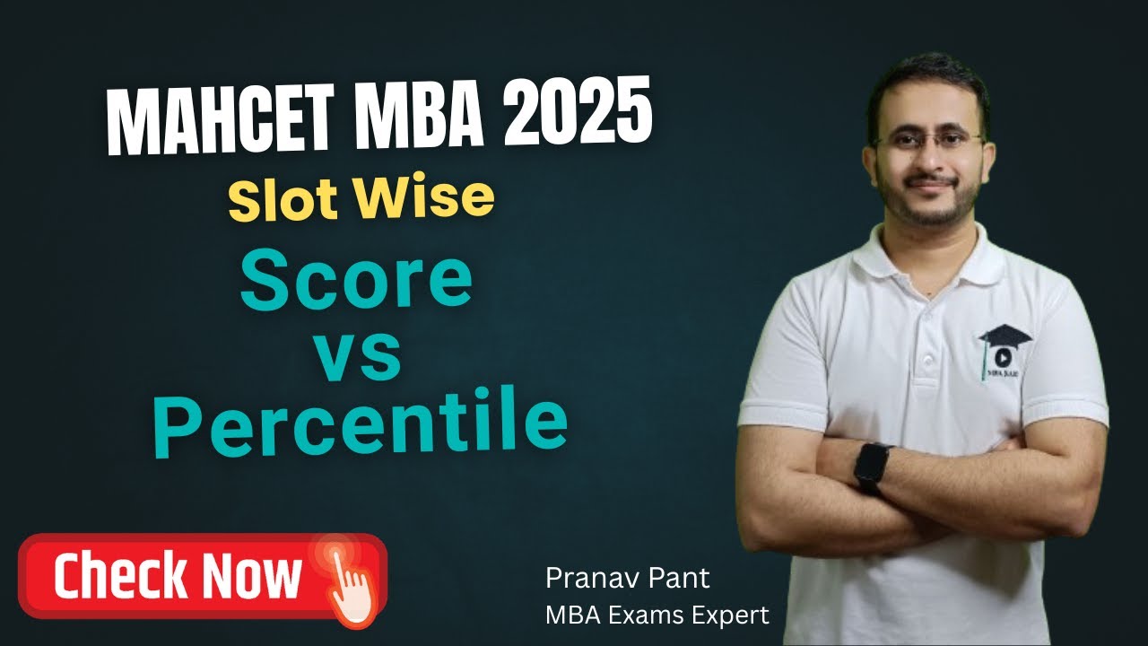 MAHCET MBA 2025 | Score vs Percentile | Slot Wise Cutoffs | Check your target college