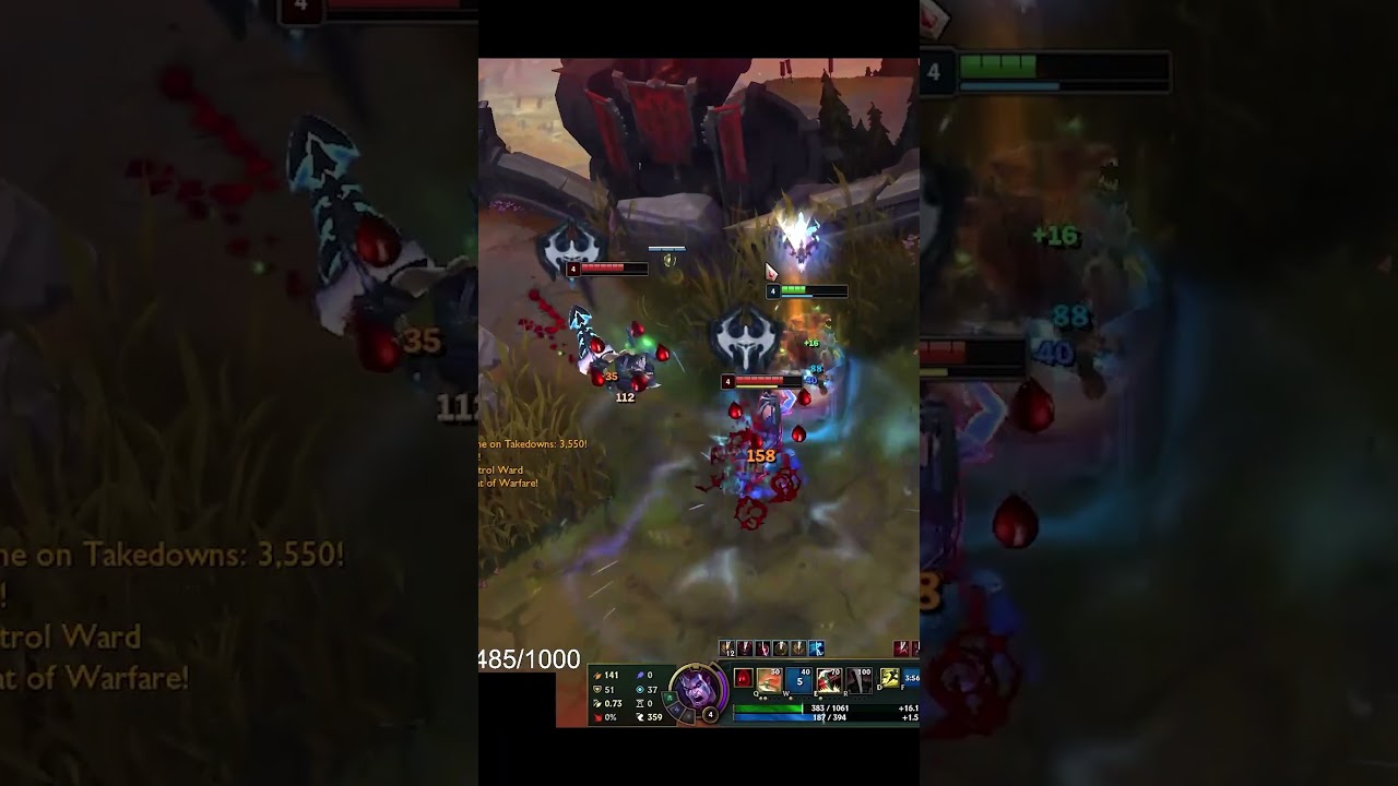 RaiderGO 1vs2 - Darius Moment - League of Legends #shorts