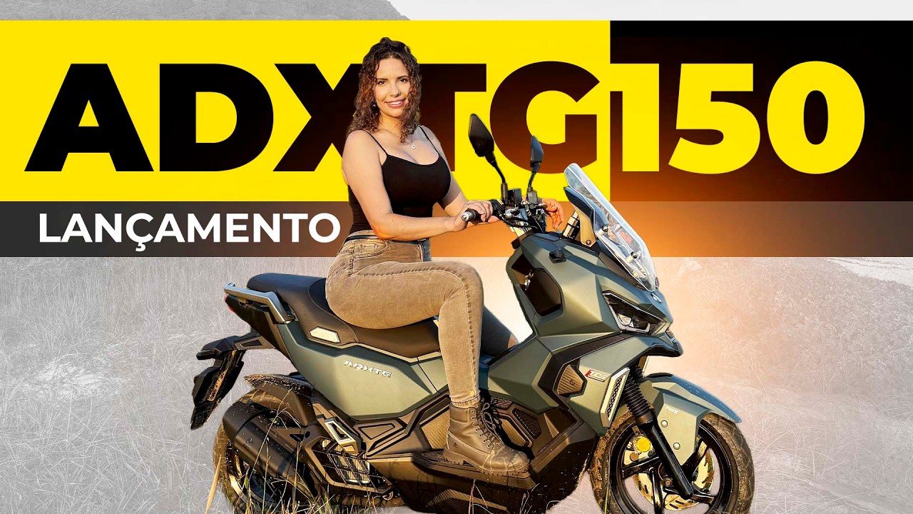 ADXTG 150 SYM NO BRASIL! *ACABOU PRA ADV160?*