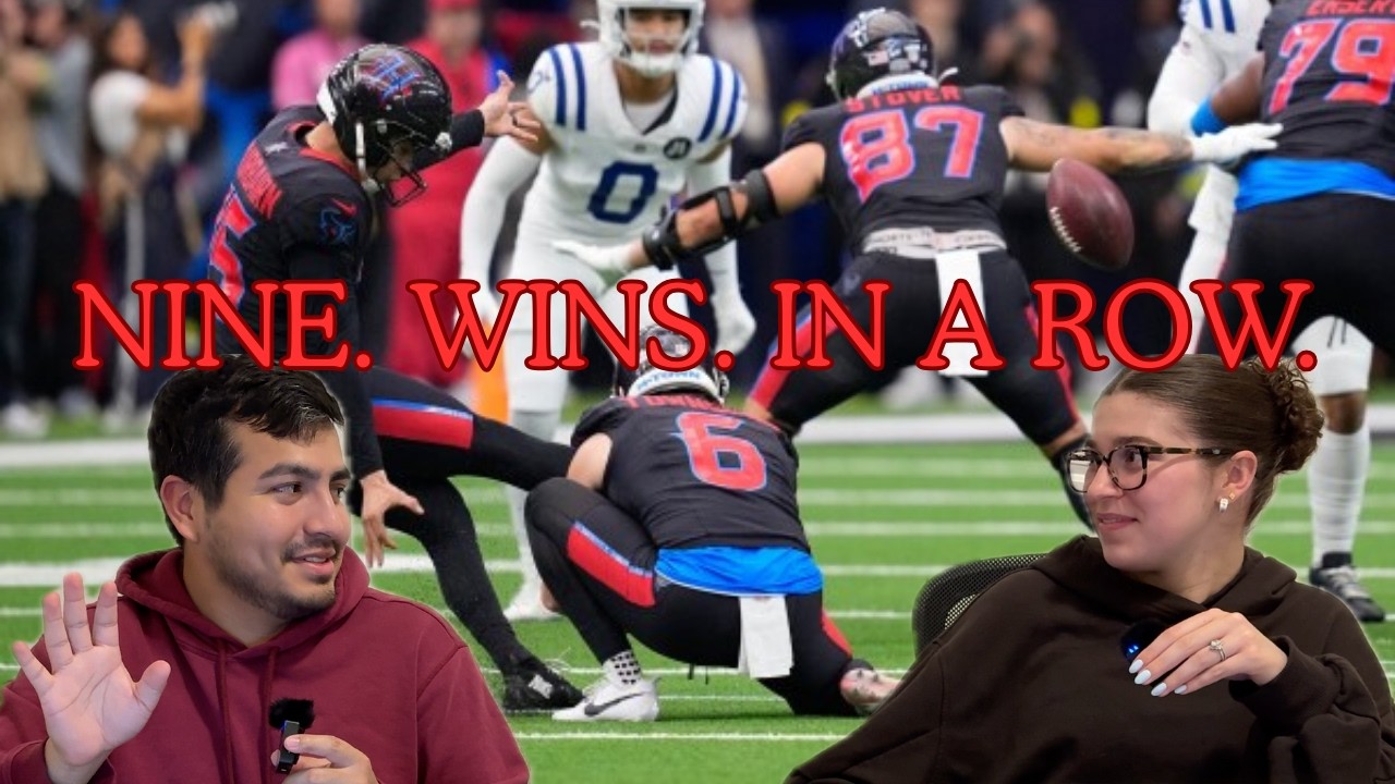 The Texans Win NINTH STRAIGHT, Secure 5 Seed in the NFL Playoffs + NFL Week 18 Recap