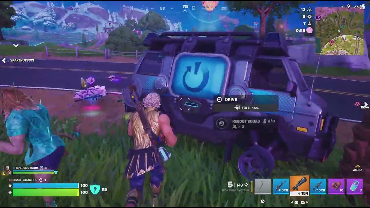 Fortnite 23 Bomb zero build Duo Dub
