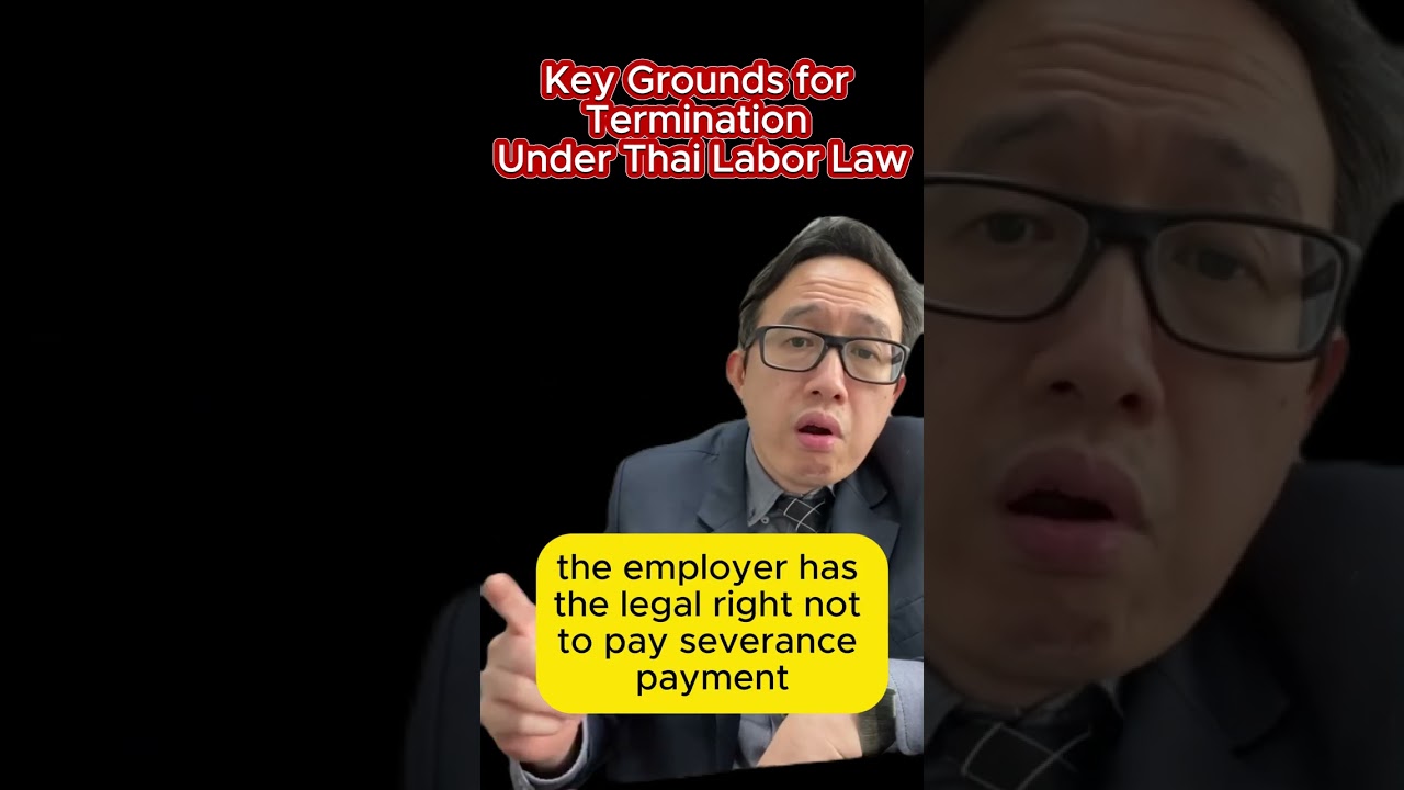 𝐔𝐧𝐝𝐞𝐫𝐬𝐭𝐚𝐧𝐝𝐢𝐧𝐠 𝐘𝐨𝐮𝐫 𝐑𝐢𝐠𝐡𝐭𝐬: 𝐊𝐞𝐲 𝐆𝐫𝐨𝐮𝐧𝐝𝐬 𝐟𝐨𝐫 𝐓𝐞𝐫𝐦𝐢𝐧𝐚𝐭𝐢𝐨𝐧 𝐔𝐧𝐝𝐞𝐫 𝐓𝐡𝐚𝐢 𝐋𝐚𝐛𝐨𝐫 𝐋𝐚𝐰