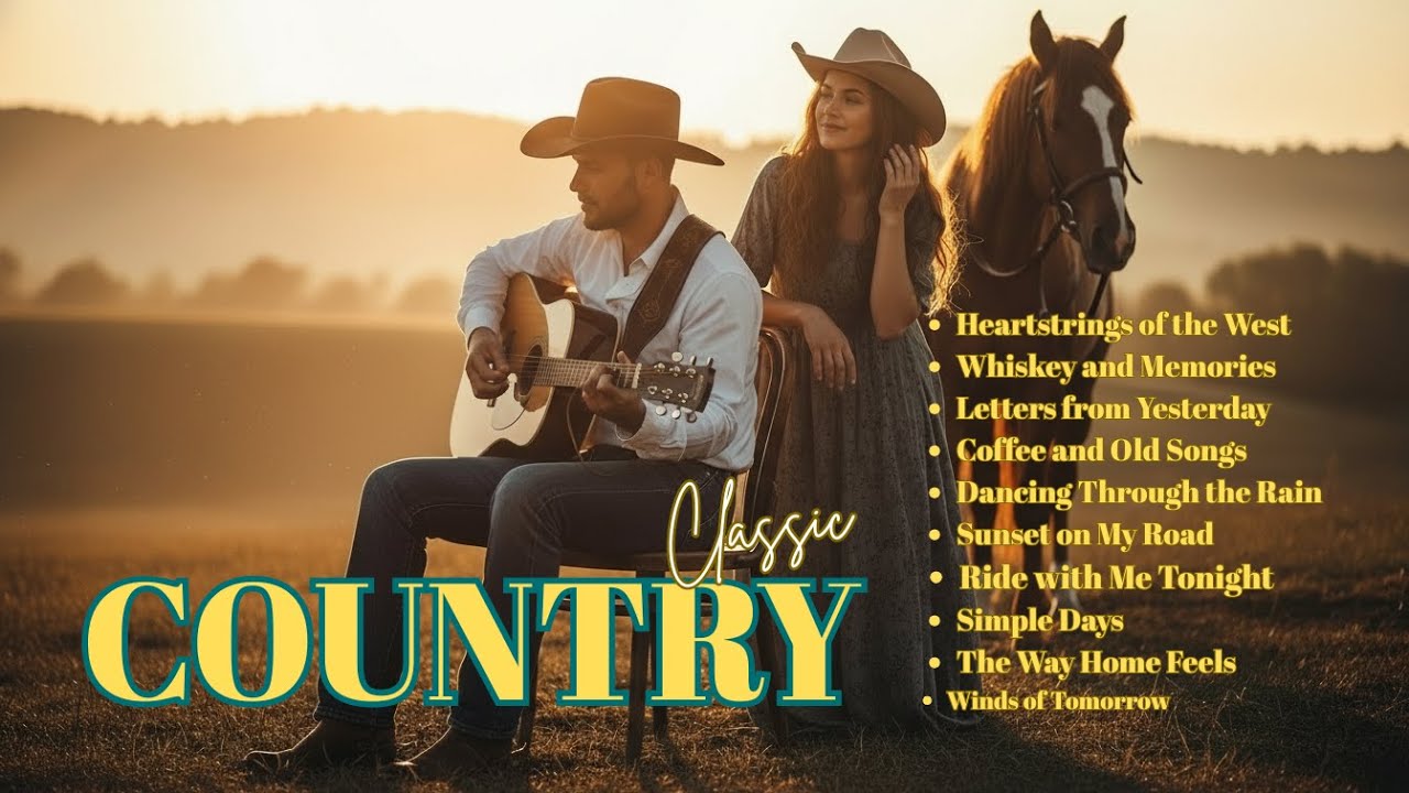 🎸 Relaxing Country Songs for Sunset, Coffee, Evening Drives & Peaceful Minds
