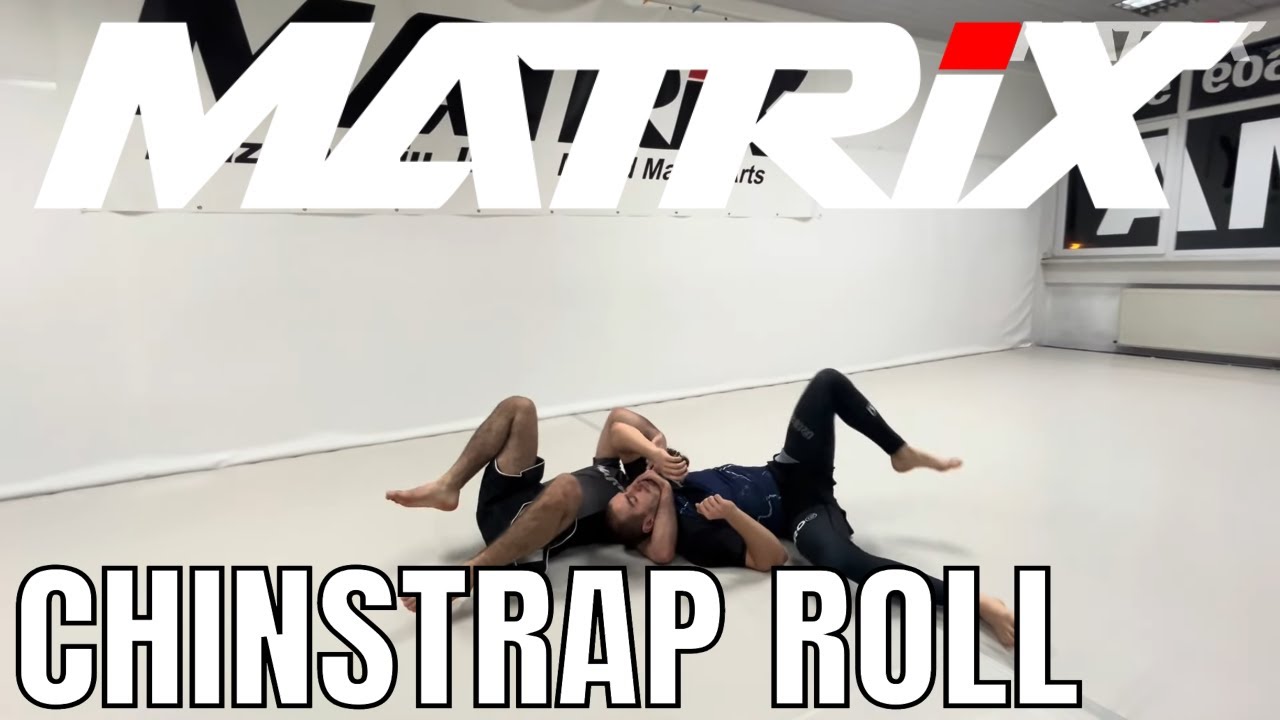How To Do A Chinstrap Roll From The Headquarters Position In Jiu Jitsu - Matrix Jiu Jitsu