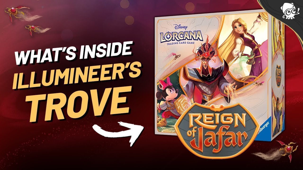 REIGN OF JAFAR TROVE UNBOXING | Disney Lorcana Illumineer's Trove Opening!