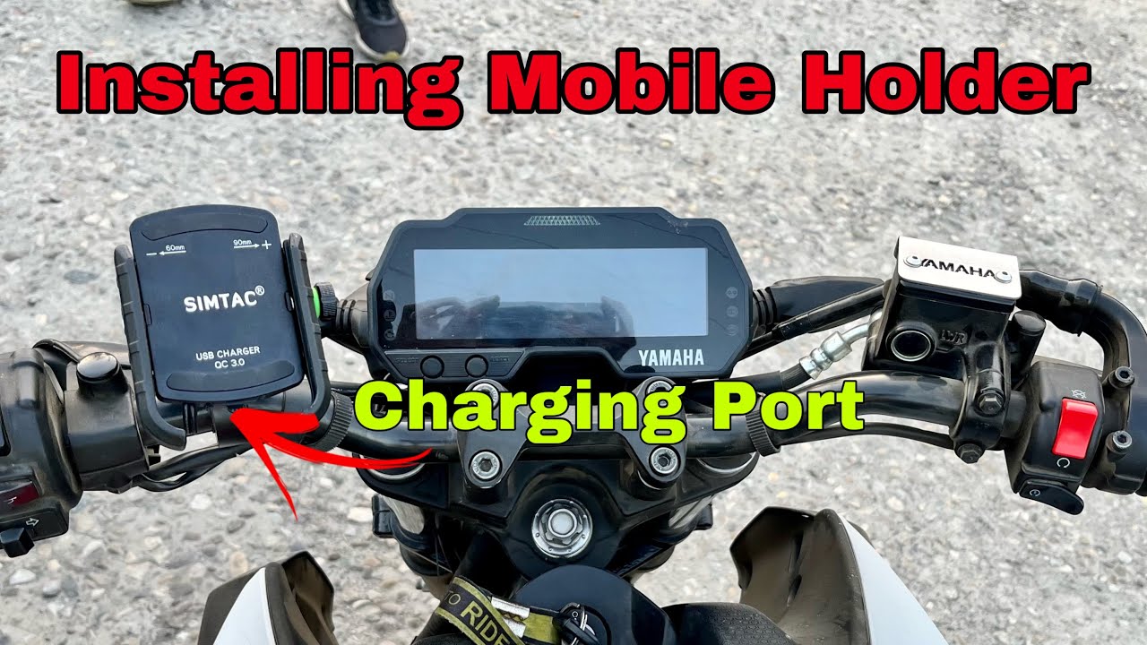 Necessary MODIFICATION in mt-15 / simtac mobile holder / paisa barbaad hogya 🥲? #modifiedmt15