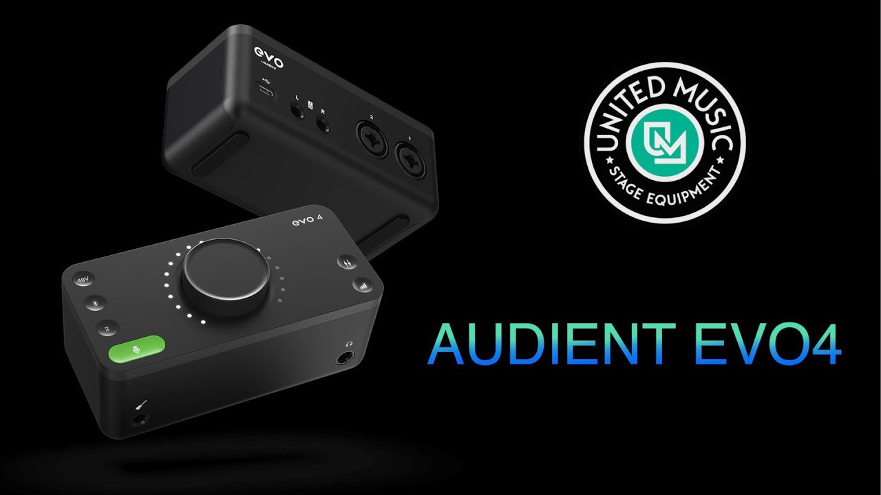 Распаковка Audient EVO 4 - Loopback , Smartgain и многое другое