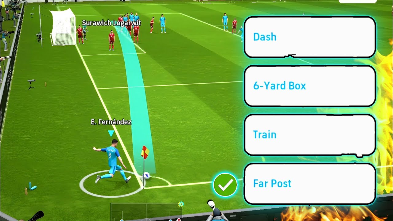 All New Corner Kick Tactics Explained || Efootball Mobile Gameplay