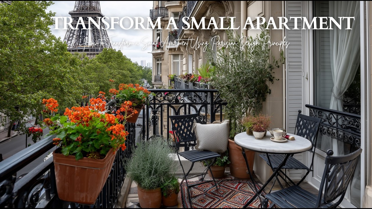 How to Transform a Small Apartment Using Parisian Design Principles