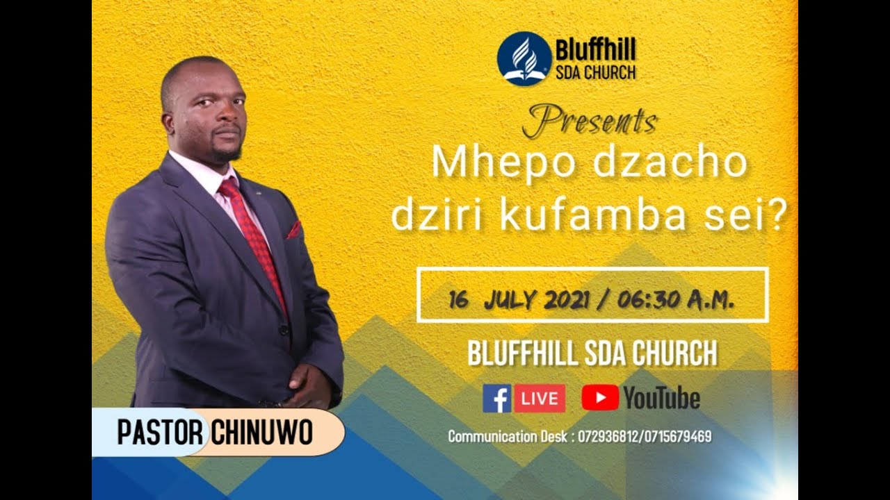 Pastor Chinuwo || Mhepo dzacho dziri kumbofamba sei  ||16 July 2021