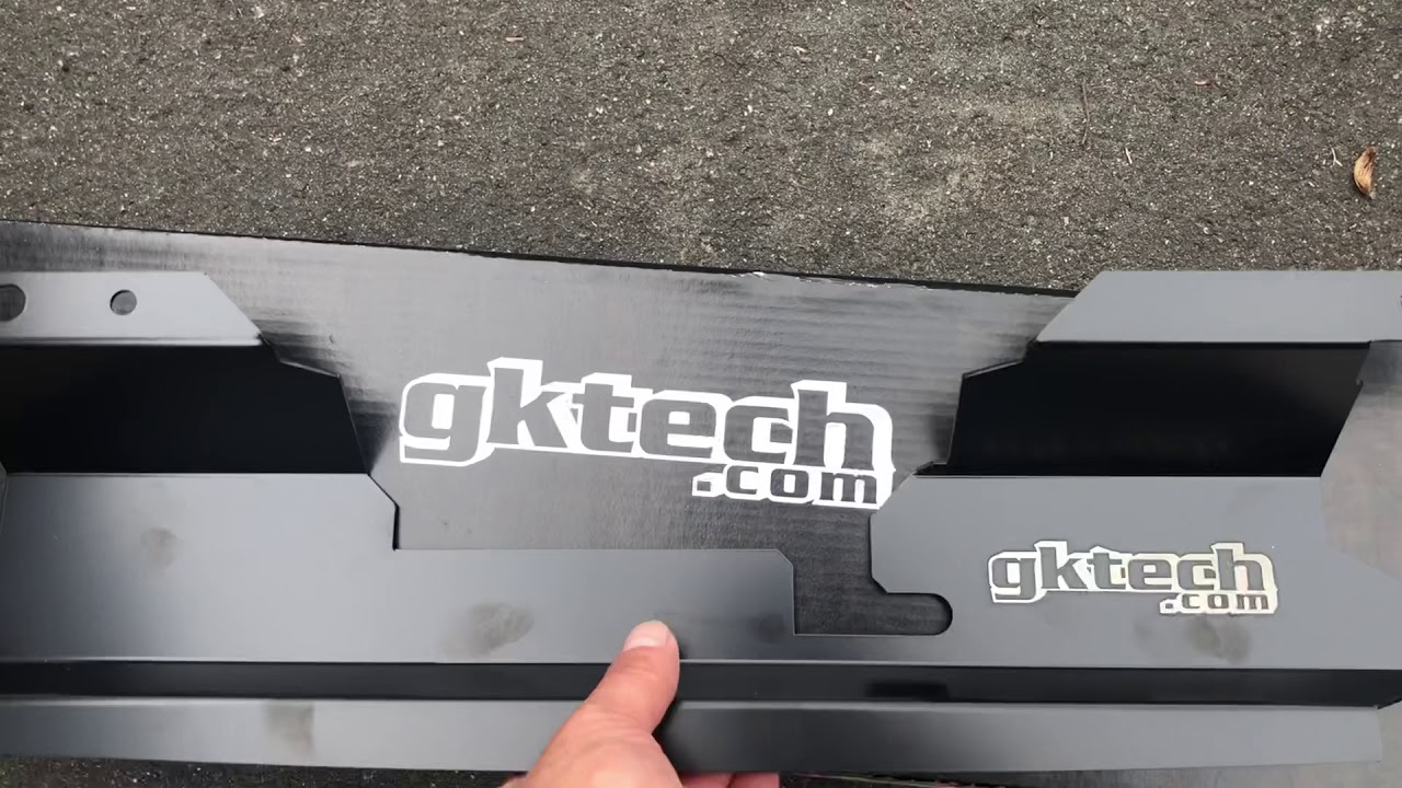 How to install GKtech cooling cover plate 240sx