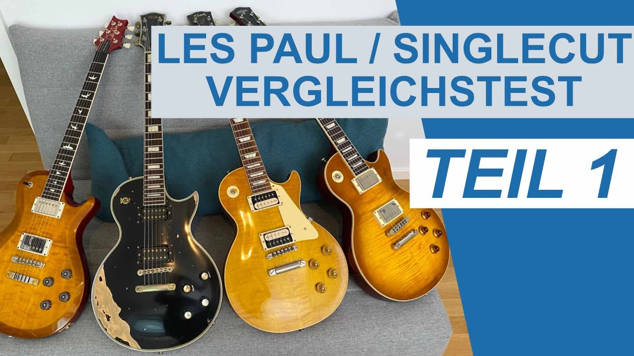 LES PAUL / SINGLECUT VERGLEICHSTEST - TEIL 1: Blindtest :)