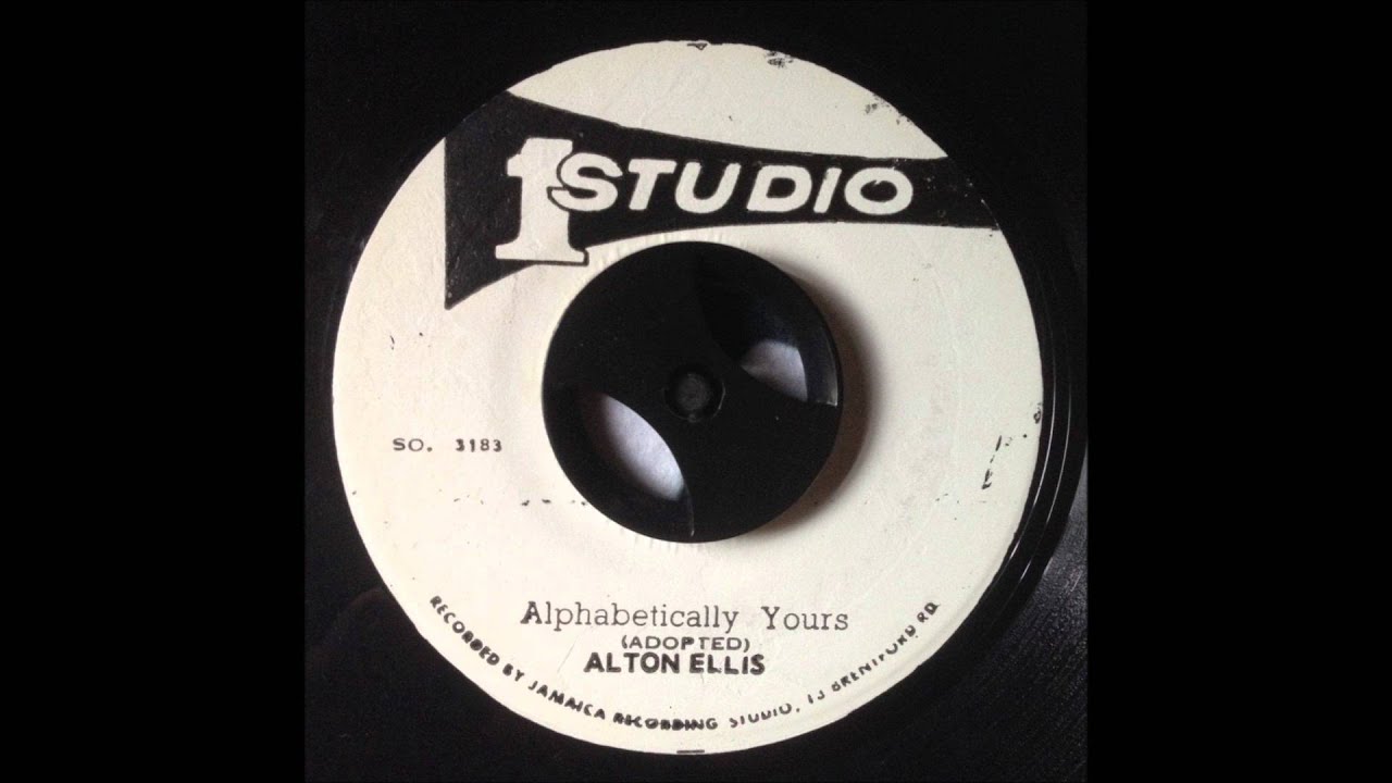 Alton Ellis Alphabetically Yours