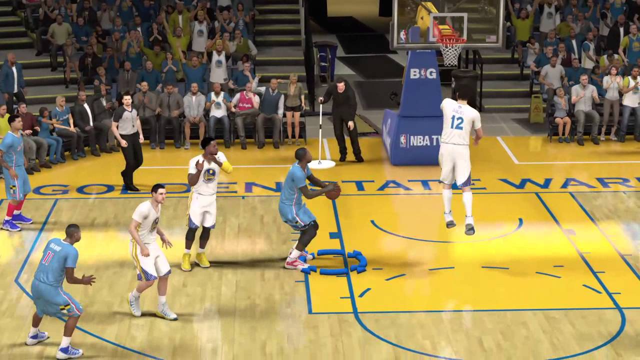 NBA 2K14 stupid crazy pump fake glitch