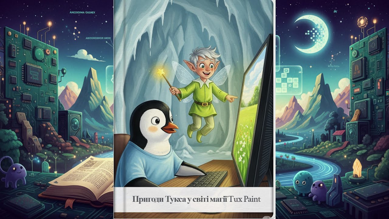 Інструменти графічного редактора TuxPaint