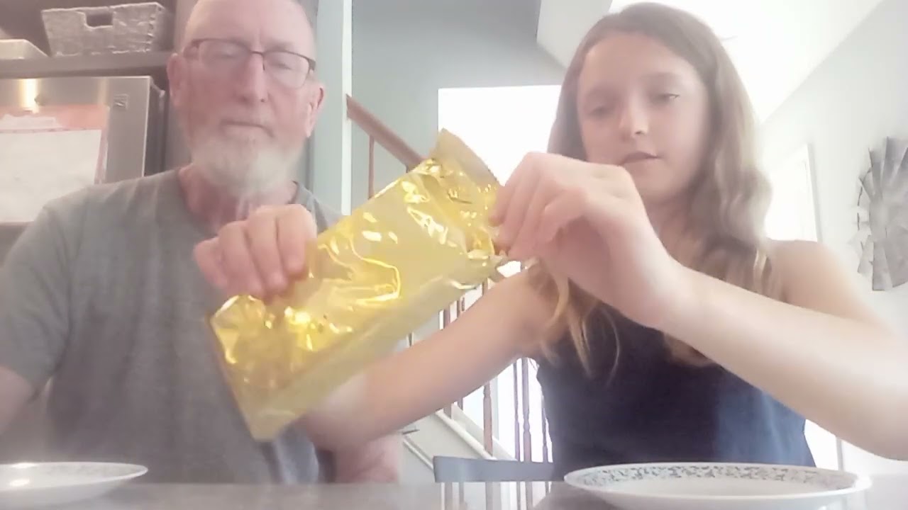 Trying choclate from Dubai! 