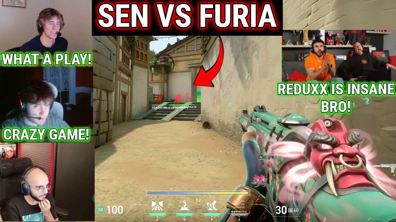 Tarik, Mada, Skuba & Sacy React to SENTINEL VS FURIA Insane Game in Sentinels Invitational 2025