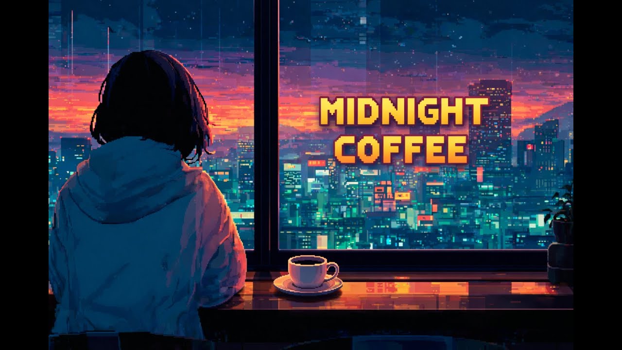 Midnight Coffee ☕ Cozy 16-Bit Cafe Lofi